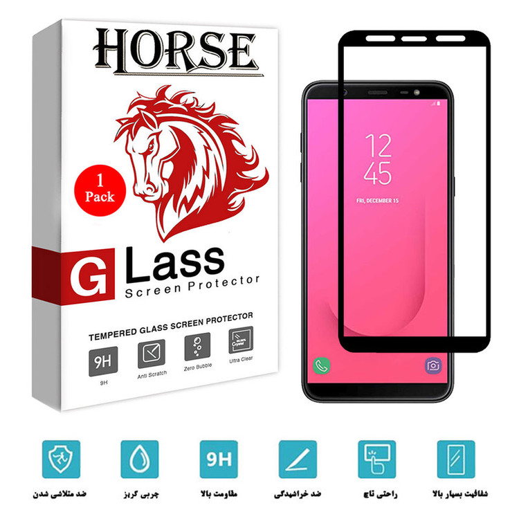 محافظ صفحه نمایش سرامیکی هورس مدل CRM مناسب برای گوشی موبایل سامسونگ Galaxy J8