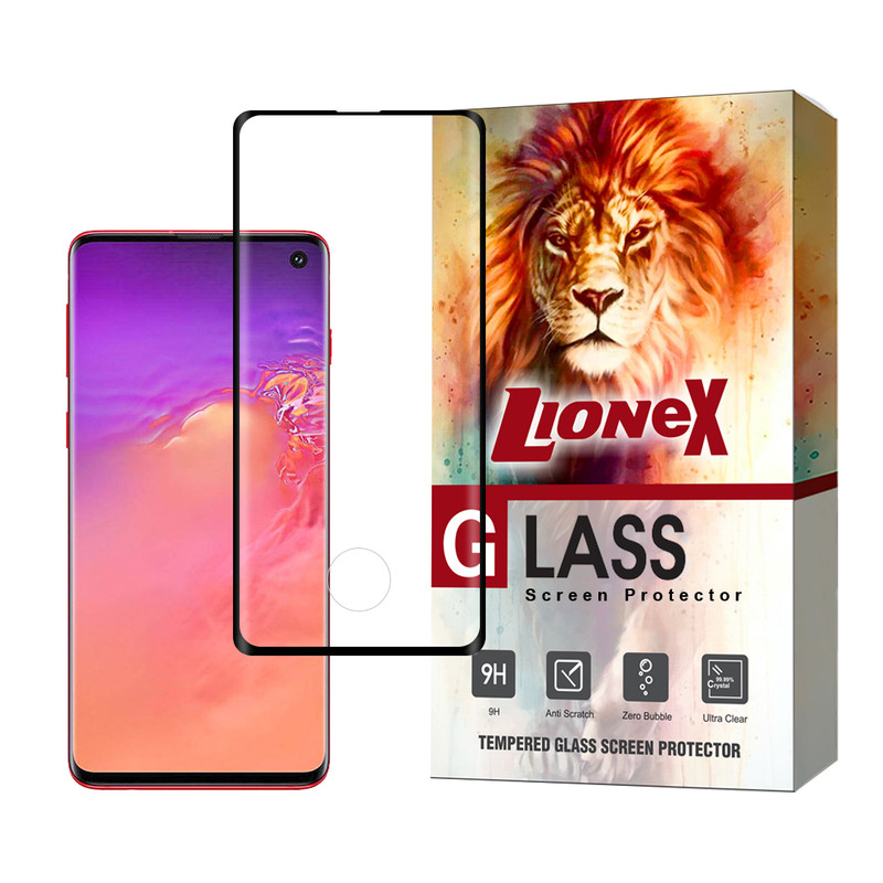 محافظ صفحه نمایش لایونکس مدل EDGNWLI مناسب برای گوشی موبایل سامسونگ Galaxy S10 4G