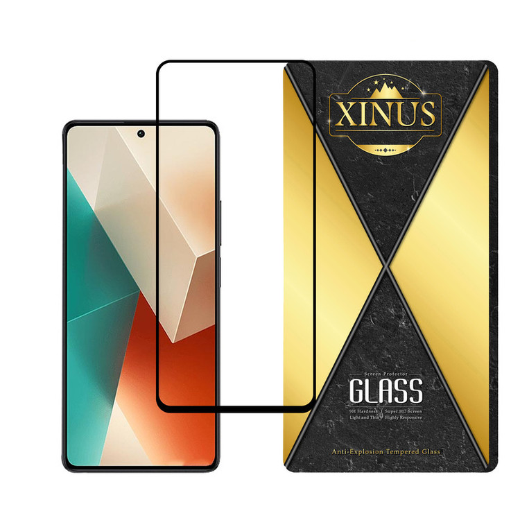 محافظ صفحه نمایش فول ژینوس مدل FULPLUSX مناسب برای گوشی موبایل شیائومی Redmi Note 13 5G