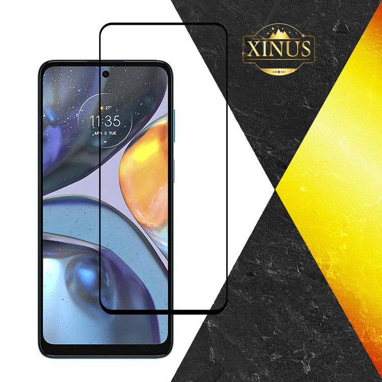محافظ صفحه نمایش فول ژینوس مدل FULPLUSX مناسب برای گوشی موبایل موتورولا Moto G22