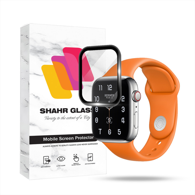 محافظ صفحه نمایش شهر گلس مدل PMMWSH مناسب برای ساعت هوشمند اپل واچ Series 6 / Series 6 Aluminum 44 mm