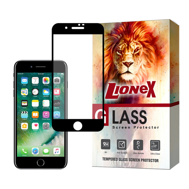 محافظ صفحه نمایش سرامیکی مات لایونکس مدل MCERAMLION مناسب برای گوشی موبایل اپل iPhone 7 / 8