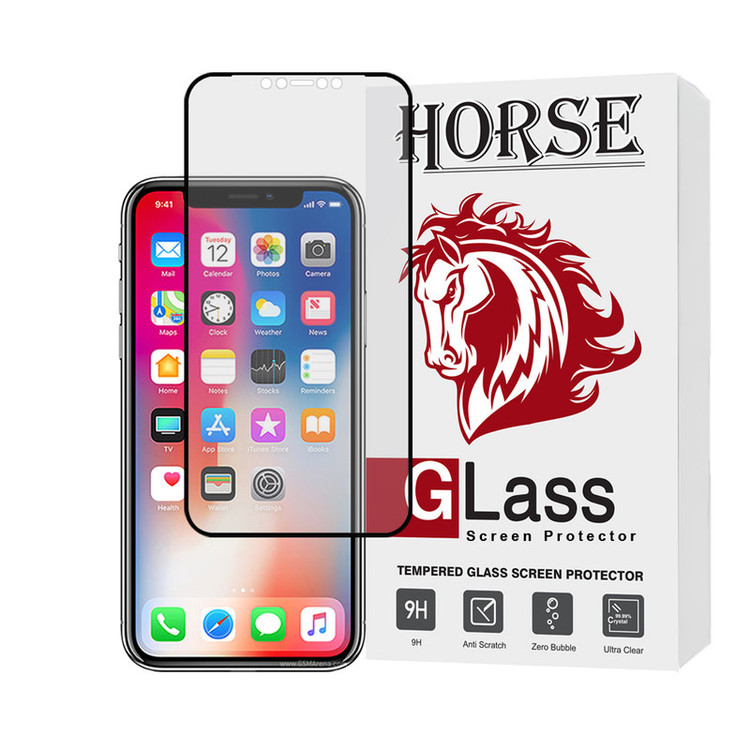 محافظ صفحه نمایش سرامیکی مات هورس مدل MCERAMHORS مناسب برای گوشی موبایل اپل iPhone X