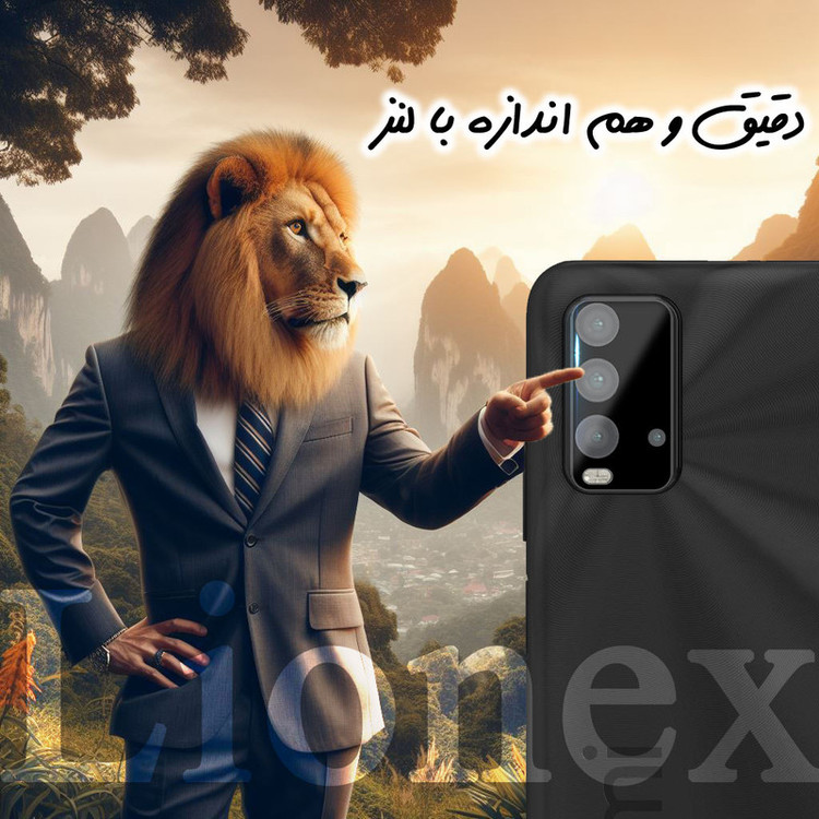 محافظ لنز دوربین لایونکس مدل LENSFUL مناسب برای گوشی موبایل شیائومی Xiaomi Redmi 9T / Redmi 9 Power