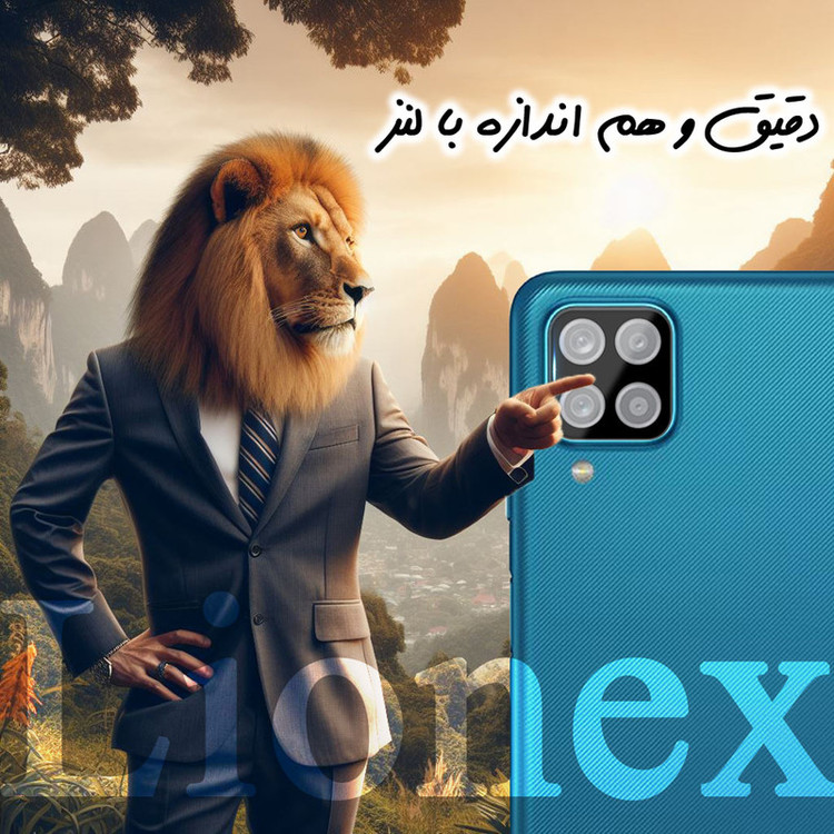 محافظ لنز دوربین لایونکس مدل LENSFUL مناسب برای گوشی موبایل سامسونگ Galaxy A12 / A12 Nacho / A42 5G