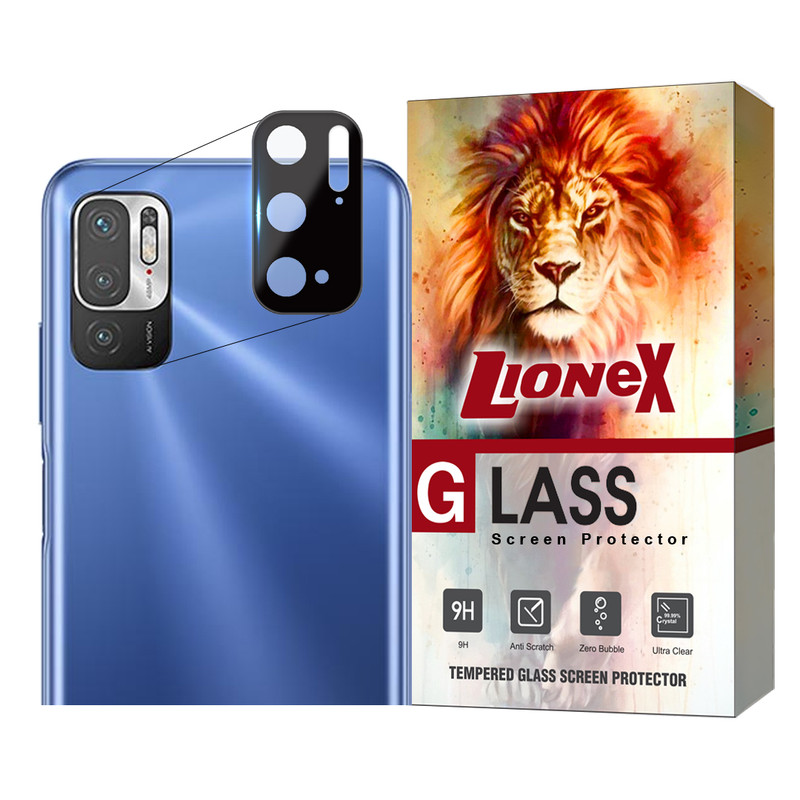 محافظ لنز دوربین  لایونکس مدل LENSFUL مناسب برای گوشی موبایل شیائومی Poco M3 Pro 4G / Poco M3 Pro 5G / Redmi Note 10 5G / Redmi Note 10T 5G