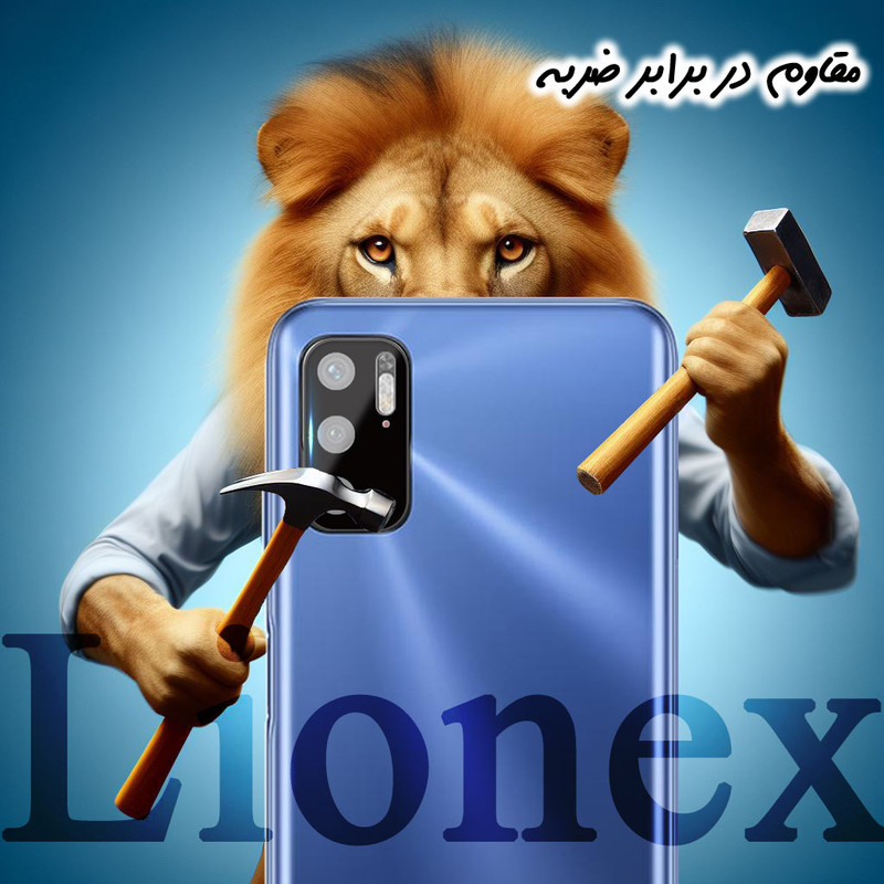 محافظ لنز دوربین لایونکس مدل LENSFUL مناسب برای گوشی موبایل شیائومی Poco M3 Pro 4G / Poco M3 Pro 5G / Redmi Note 10 5G / Redmi Note 10T 5G