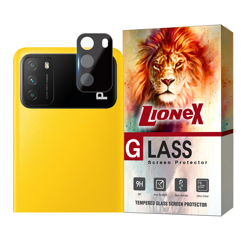 محافظ لنز دوربین  لایونکس مدل LENSFUL مناسب برای گوشی موبایل شیائومی Poco M3