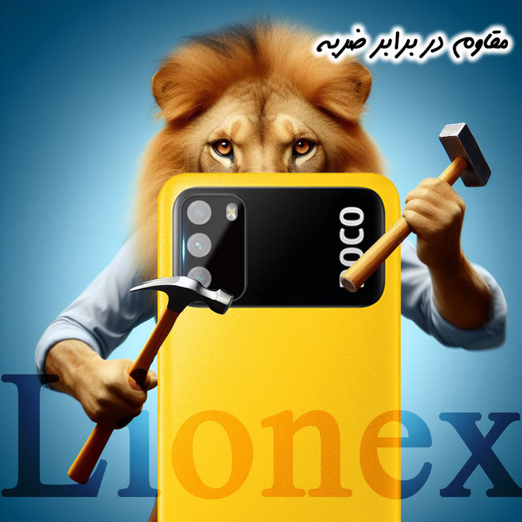 محافظ لنز دوربین لایونکس مدل LENSFUL مناسب برای گوشی موبایل شیائومی Poco M3