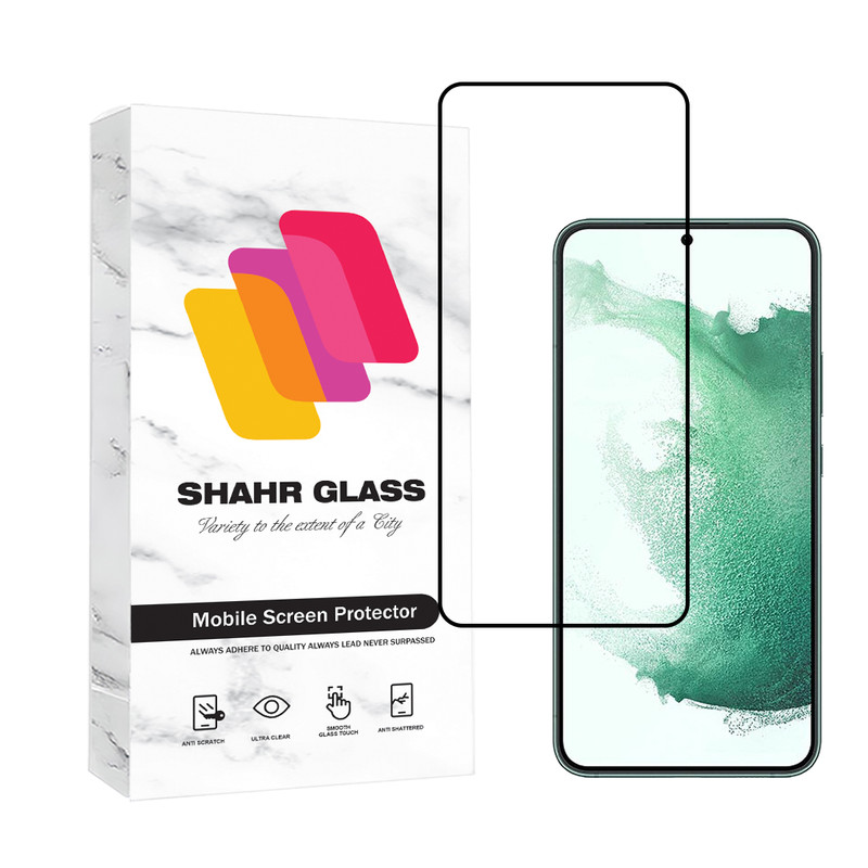 محافظ صفحه نمایش شهر گلس مدل EDGNWSH مناسب برای گوشی موبایل سامسونگ Galaxy S22 Plus 5G