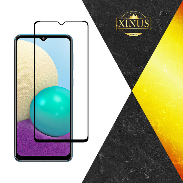 محافظ صفحه نمایش ژینوس مدل FULPLUSX مناسب برای گوشی موبایل سامسونگ Galaxy A02