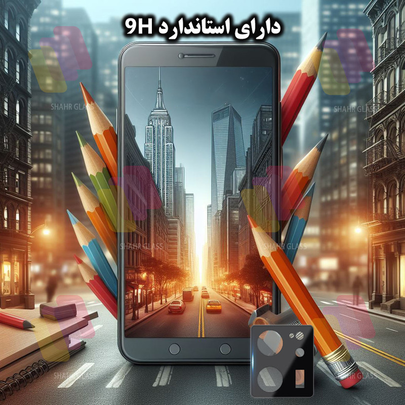 محافظ صفحه نمایش شهر گلس مدل SUPLNFUSH مناسب برای گوشی موبایل شیائومی 13T / 13T Pro / Redmi K60 Ultra به همراه محافظ لنز گوشی