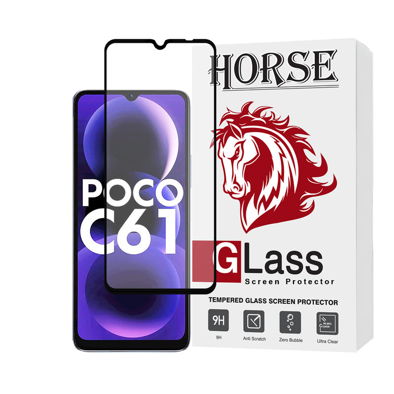محافظ صفحه نمایش سرامیکی مات هورس مدل MCERAMHORS مناسب برای گوشی موبایل شیائومی Poco C61