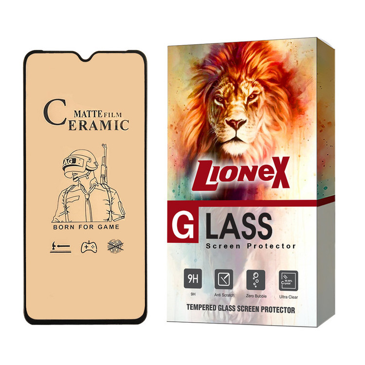 محافظ صفحه نمایش سرامیکی مات لایونکس مدل CERMAL مناسب برای گوشی موبایل سامسونگ Galaxy A20s