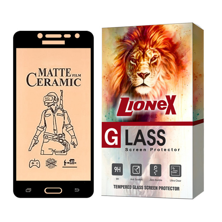 محافظ صفحه نمایش سرامیکی مات لایونکس مدل CERMAL مناسب برای گوشی موبایل سامسونگ Galaxy J2 Prime / Galaxy Grand Prime Plus