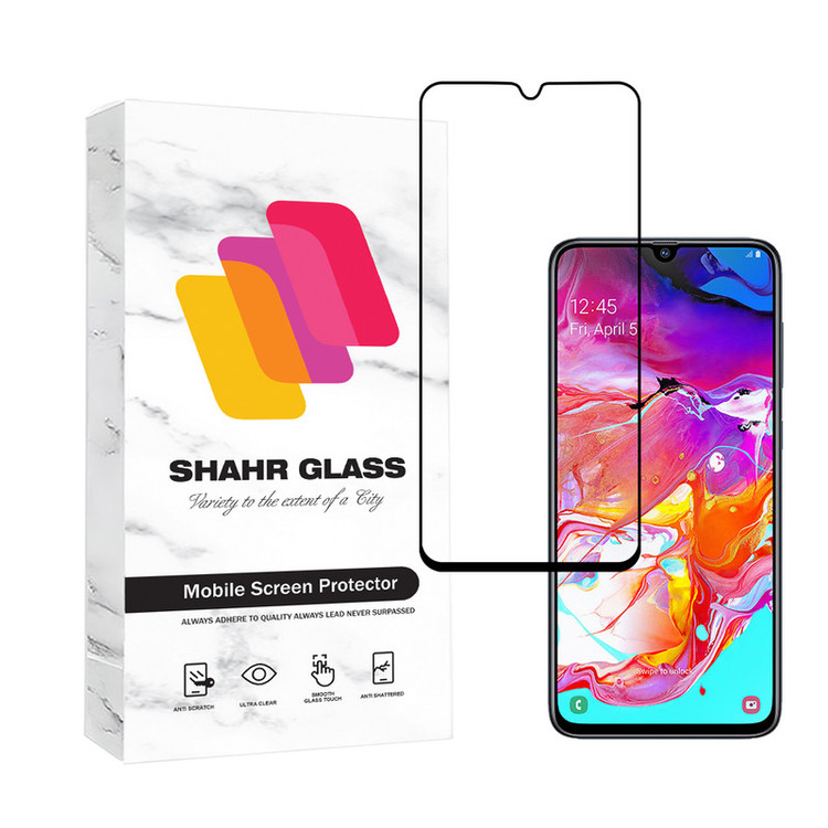 محافظ صفحه نمایش سرامیکی شهر گلس مدل CRMSNWSH مناسب برای گوشی موبایل سامسونگ Galaxy A70 / A70s