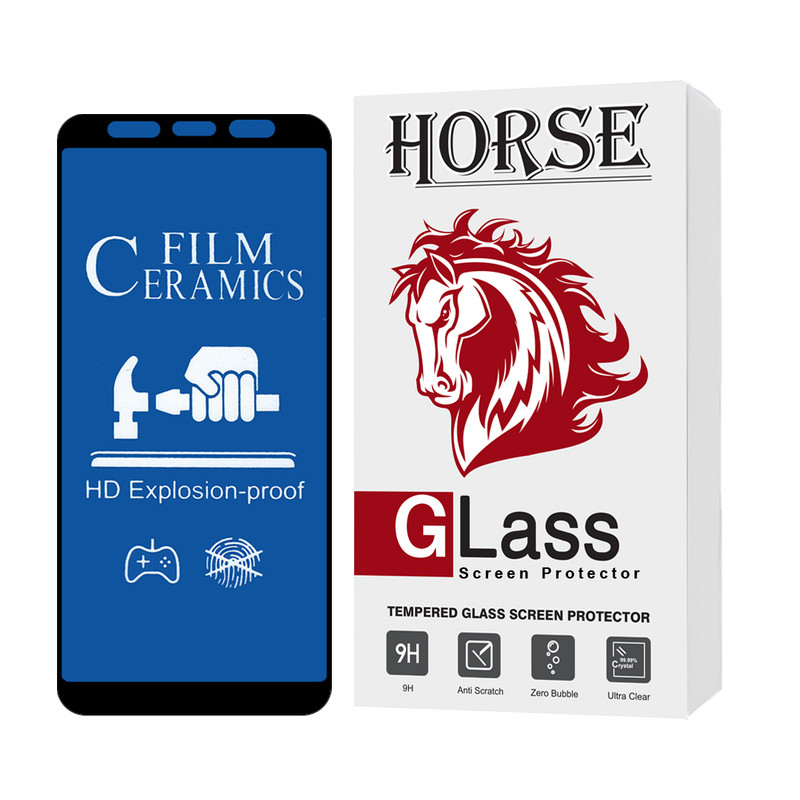محافظ صفحه نمایش سرامیکی مات هورس مدل CERMAH مناسب برای گوشی موبایل سامسونگ Galaxy A8 Plus / Galaxy A6 Plus / Galaxy J8 / Galaxy J4 Plus / Galaxy J4 Core / Galaxy J8