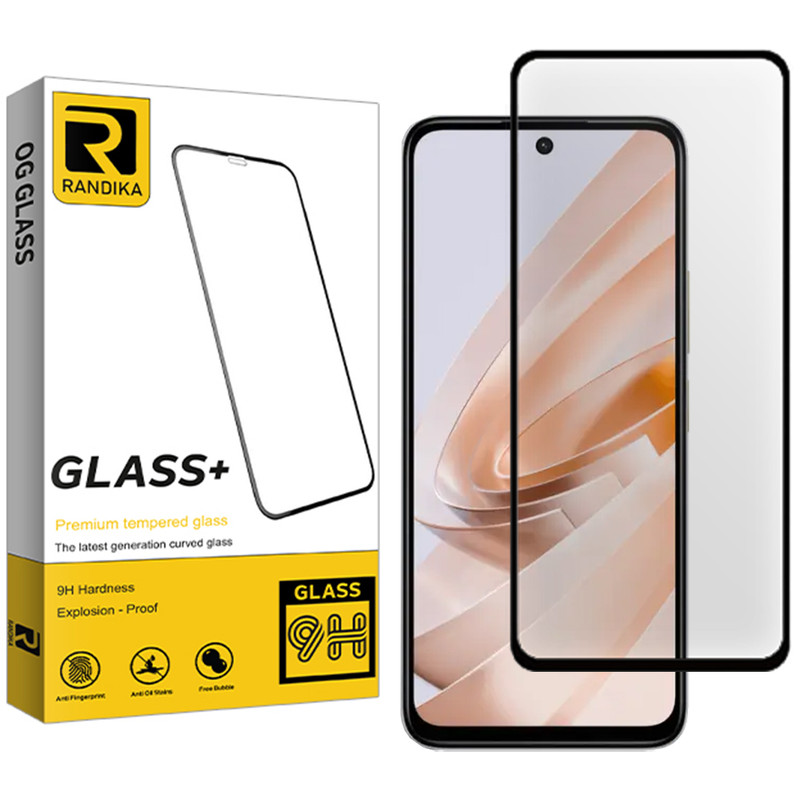 محافظ صفحه نمایش شیشه ای راندیکا مدل Premium Full مناسب برای گوشی موبایل شیائومی Poco M6 4G / Poco M6 Pro 5G / Poco M6 Plus