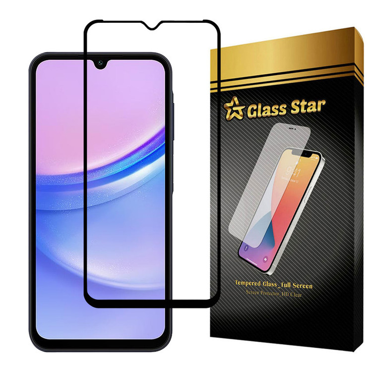 محافظ صفحه نمایش گلس استار مدل FULPLUSS مناسب برای گوشی موبایل سامسونگ Galaxy A25