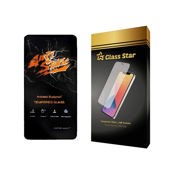 محافظ صفحه نمایش گلس استار مدل آنتی استاتیک مناسب برای گوشی موبایل اپل IPHONE XS MAX
