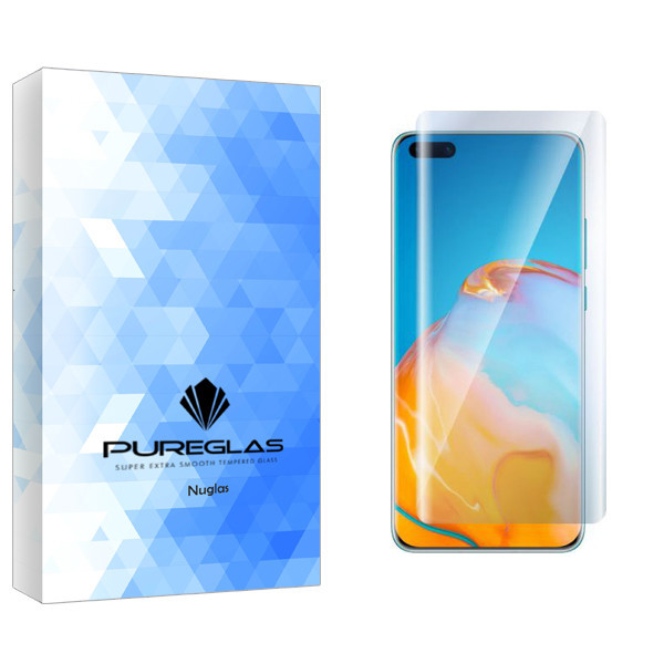 محافظ صفحه نمایش پیور گلس مدل NueGlas UV مناسب برای گوشی موبایل هوآوی P40 Pro