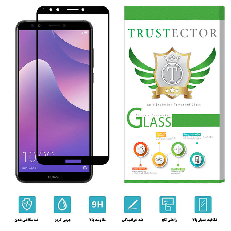 محافظ صفحه نمایش سرامیکی تراستکتور مدل CMC-T مناسب برای گوشی موبایل هوآوی Y7 Prime 2018