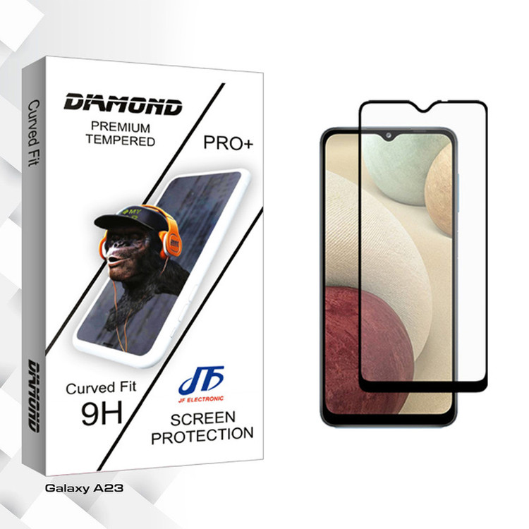 محافظ صفحه نمایش سرامیکی جی اف مدل Diamond Glass NEW مناسب برای گوشی موبایل سامسونگ Galaxy A23