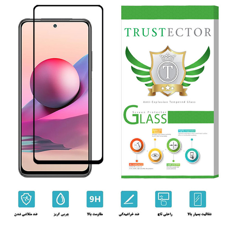 محافظ صفحه نمایش سرامیکی تراستکتور مدل CRTA-Glass مناسب برای گوشی موبایل شیائومی Redmi Note 10S