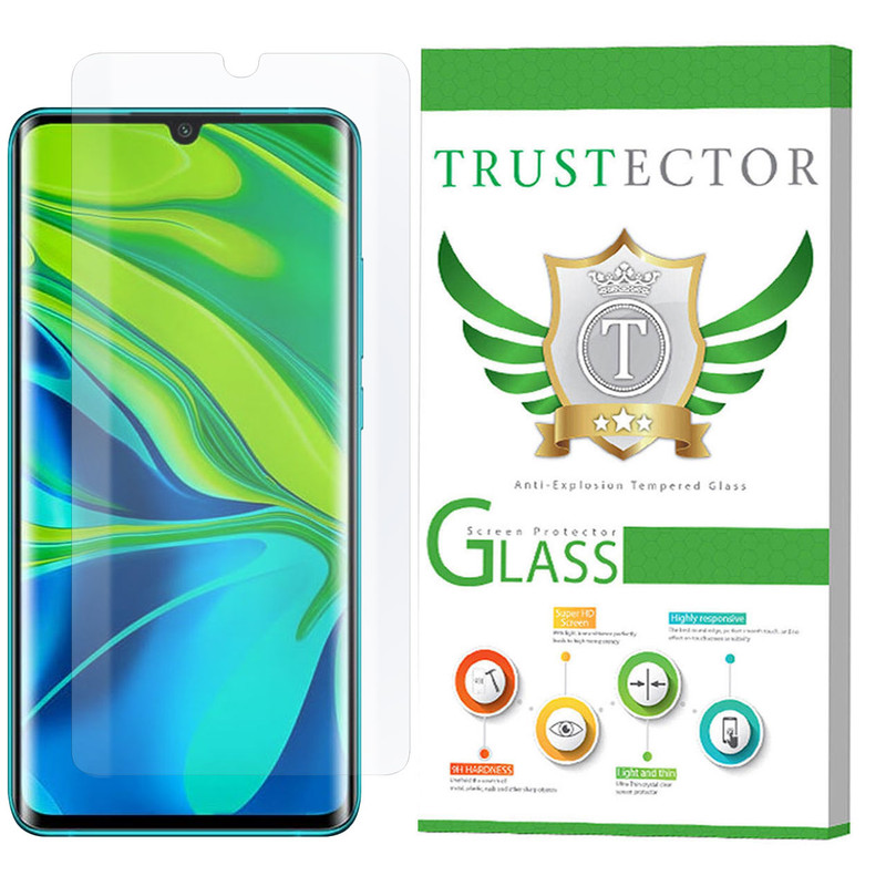 محافظ صفحه نمایش یووی لایت تراستکتور مدل UVT مناسب برای گوشی موبایل شیائومی Mi Note 10