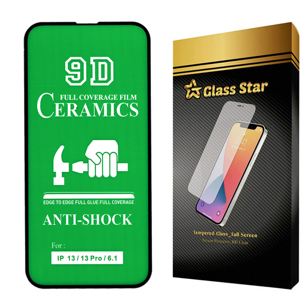 محافظ صفحه نمایش سرامیکی گلس استار مدل CRGA مناسب برای گوشی موبایل اپل iPhone 14