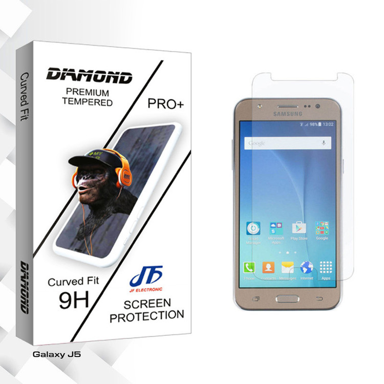 محافظ صفحه نمایش شیشه ای جی اف مدل Diamond Glass مناسب برای گوشی موبایل سامسونگ Galaxy J5