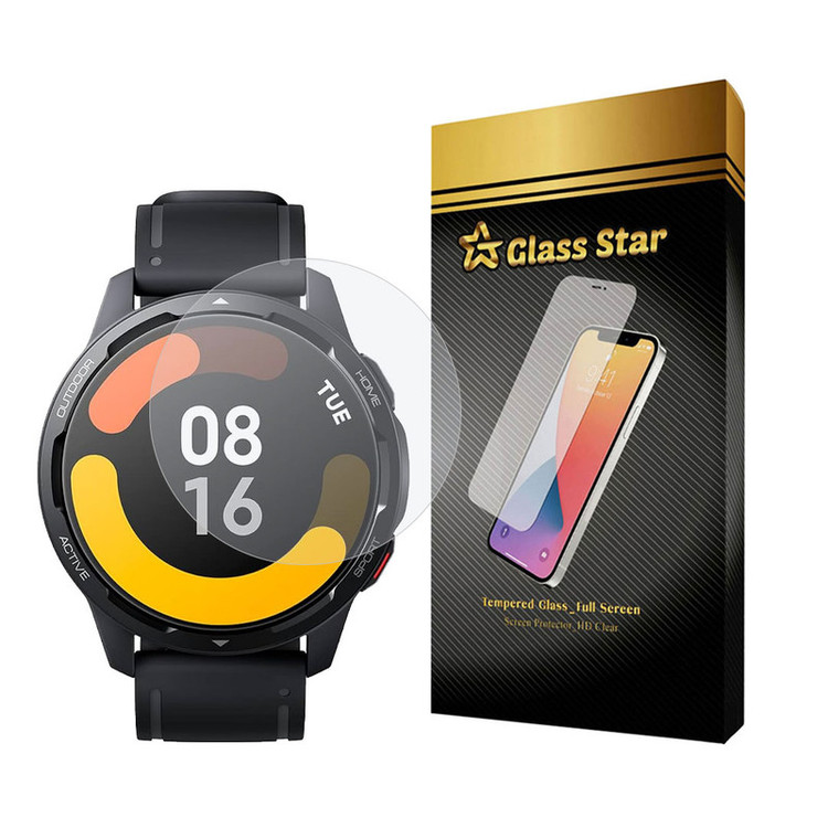 محافظ صفحه نمایش گلس استار مدل WATCHSAFS مناسب برای ساعت هوشمند شیائومی Watch S1 Active
