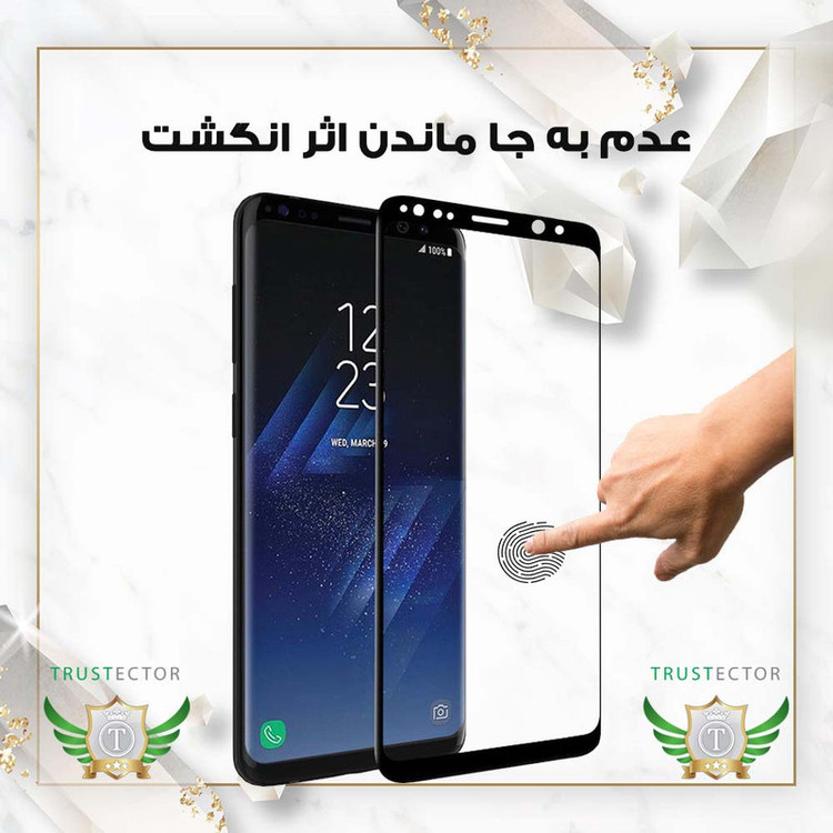 محافظ صفحه نمایش سرامیکی تراستکتور مدل CRMEGTR مناسب برای گوشی موبایل سامسونگ Galaxy S8 Plus / Galaxy S9 Plus