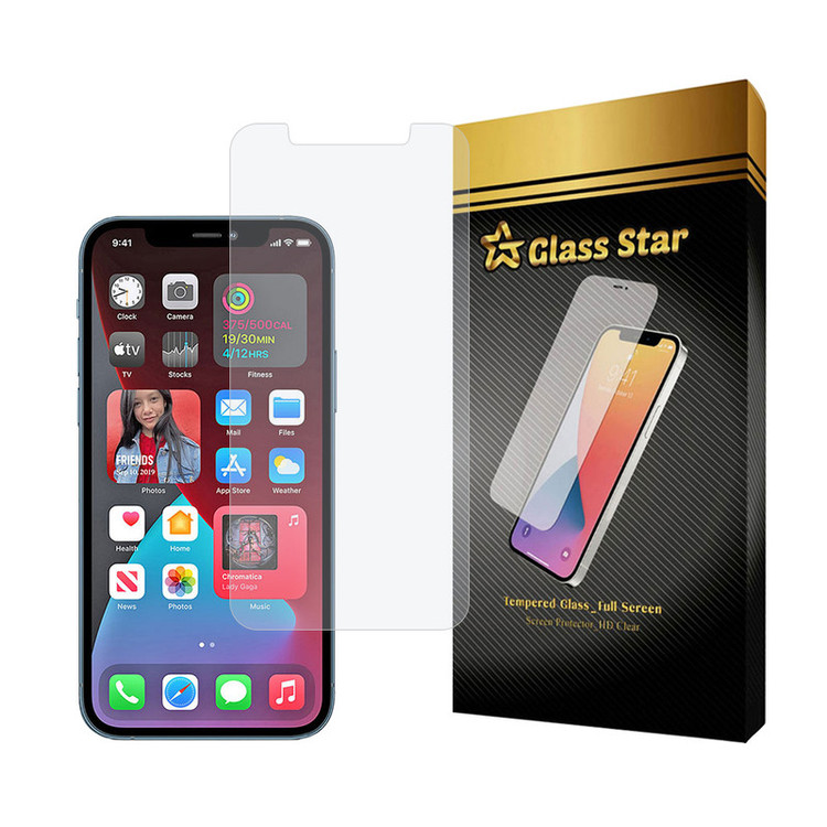 محافظ صفحه نمایش گلس استار مدل SIMPLS مناسب برای گوشی موبایل اپل iPhone 12 Pro Max