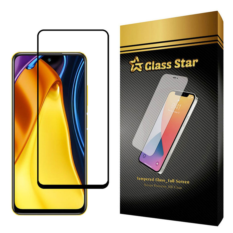 محافظ صفحه نمایش گلس استار مدل F مناسب برای گوشی موبایل شیائومی Poco M3 Pro 5G