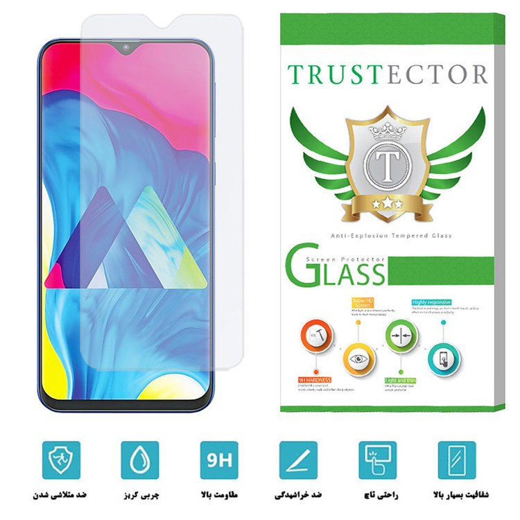 محافظ صفحه نمایش تراستکتور مدل SMTA-Glass مناسب برای گوشی موبایل سامسونگ Galaxy M10