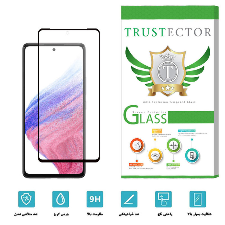 محافظ صفحه نمایش سرامیکی تراستکتور مدل CAT-Glass مناسب برای گوشی موبایل سامسونگ Galaxy A53 5G