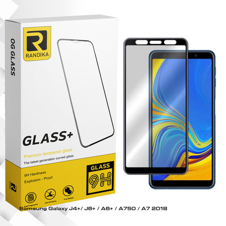 محافظ صفحه نمایش راندیکا مدل GLD مناسب برای گوشی موبایل سامسونگ Galaxy J4+/ J6+ / A6+ / A750 / A7 2018