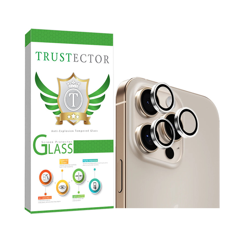 محافظ لنز دوربین تراستکتور مدل RING16T مناسب برای گوشی موبایل اپل iPhone 16 Pro Max / iPhone 16 Pro