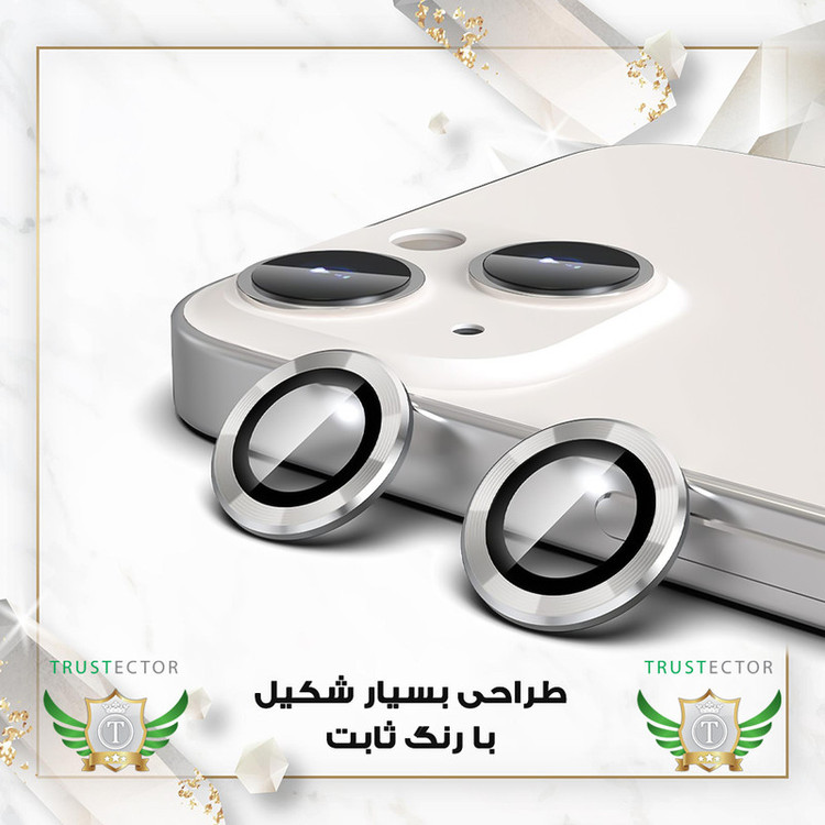 محافظ لنز دوربین تراستکتور مدل RING16T مناسب برای گوشی موبایل اپل iPhone 16 Pro Max / iPhone 16 Pro