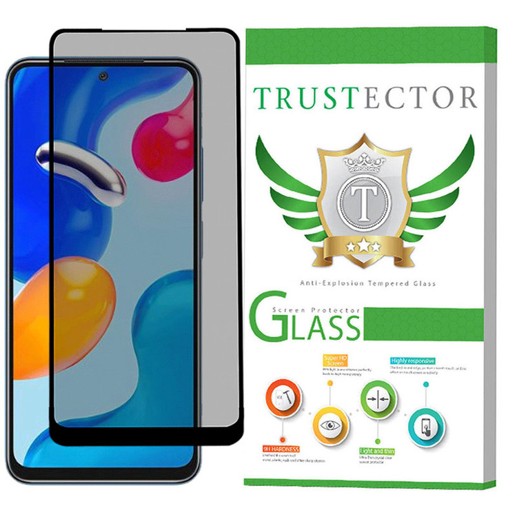 محافظ صفحه نمایش سرامیکی حریم شخصی تراستکتور مدل PRCB-Glass مناسب برای گوشی موبایل شیائومی Redmi Note 11S