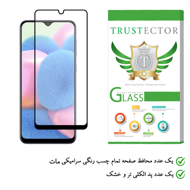 محافظ صفحه نمایش سرامیکی تراستکتور مدل CMT مناسب برای گوشی موبایل سامسونگ Galaxy A30s