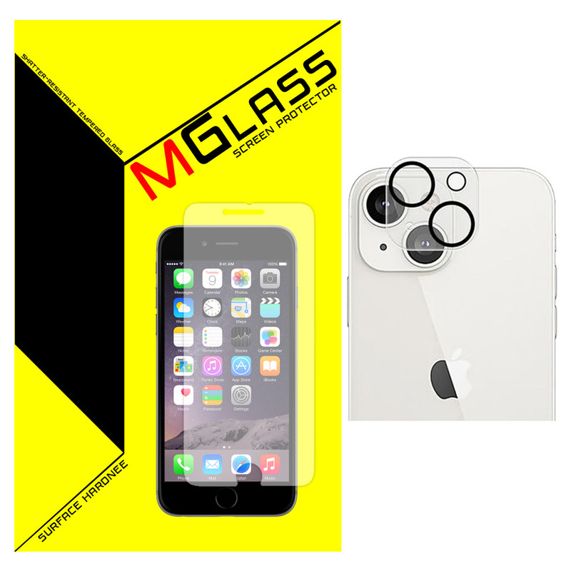 محافظ لنز دوربین ام گلس مدل LNM-01 مناسب برای گوشی موبایل اپل IPhone 13