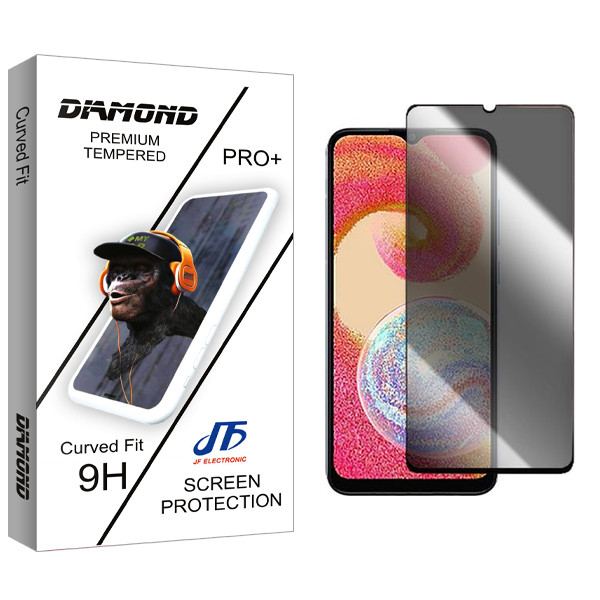 محافظ صفحه نمایش حریم شخصی جی اف مدل Diamond مناسب برای گوشی موبایل سامسونگ Galaxy A04e