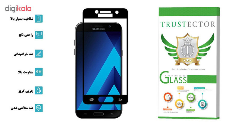 محافظ صفحه نمایش تراستکتور مدل GSS مناسب برای گوشی موبایل سامسونگ Galaxy A3 2017