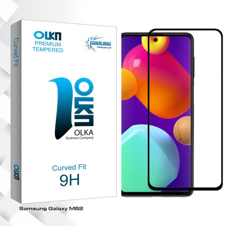 محافظ صفحه نمایش کولینگ مدل Olka glass مناسب برای گوشی موبایل سامسونگ Galaxy M62