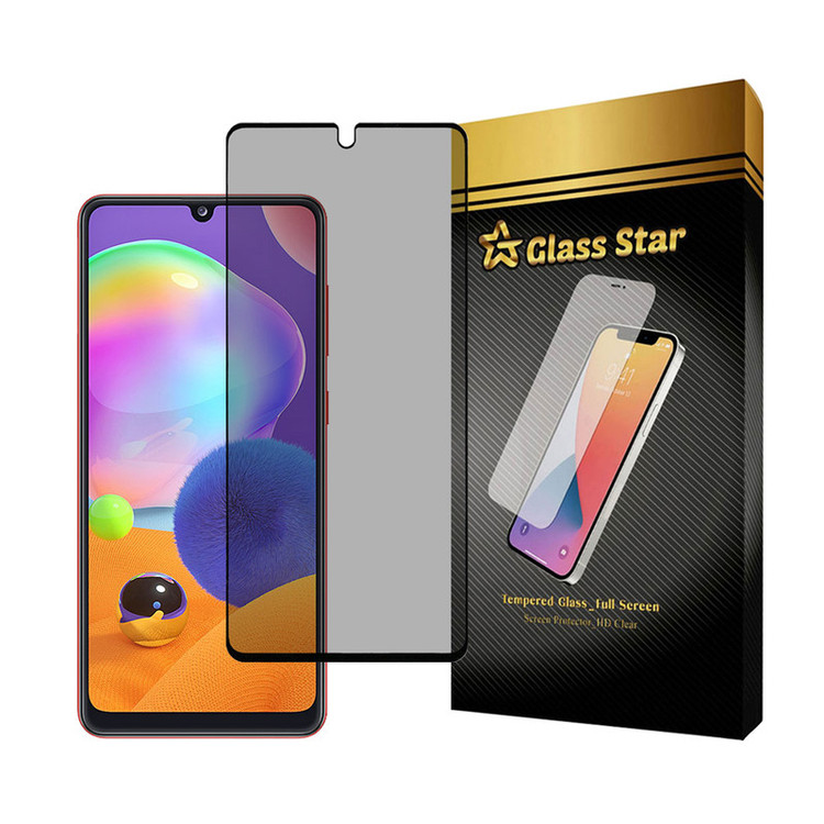 محافظ صفحه نمایش حریم شخصی گلس استار مدل PRIVFULLG مناسب برای گوشی موبایل سامسونگ Galaxy A31 / A32 4G / M32 4G / A33 5G