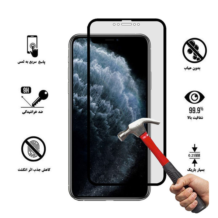 محافظ صفحه نمایش مات تراستکتور مدل CMT مناسب برای گوشی موبایل اپل iPhone 11 Pro