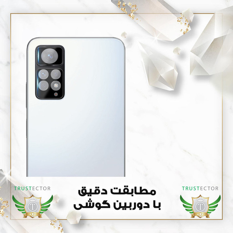 محافظ لنز دوربین تراستکتور مدل LENSFT مناسب برای گوشی موبایل شیائومی Redmi Note 11 Pro 4G / Redmi Note 11 Pro 5G