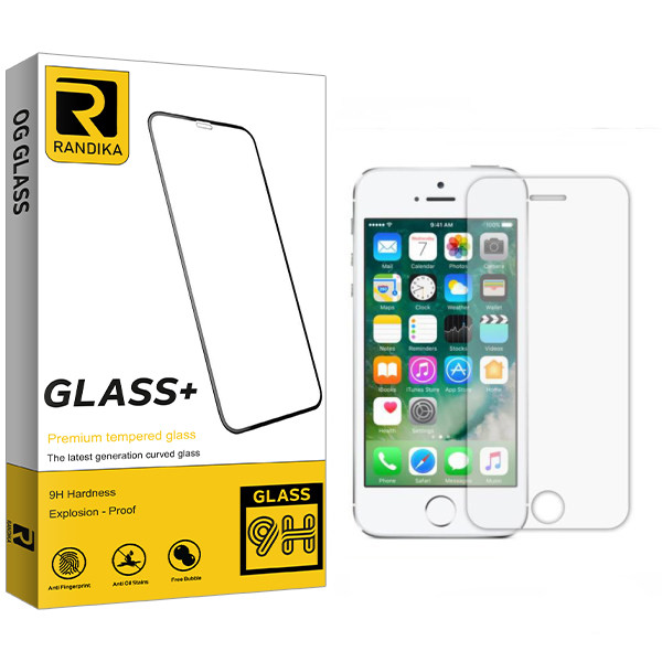 محافظ صفحه نمایش راندیکا مدل Gld مناسب برای گوشی موبایل اپل iPhone 5s